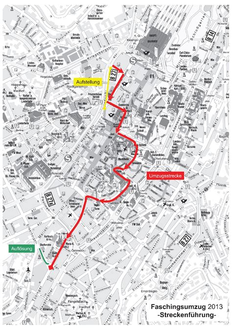 faschingsumzug stuttgart 2024 route